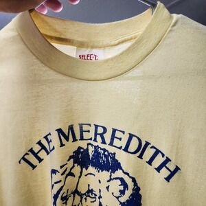 Vintage 80s Paper Thin Shirt Men XL Tee Jays USA Made Lion Head Sportswear